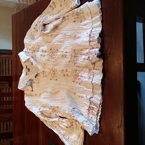 Cj banks button down shirt size1X